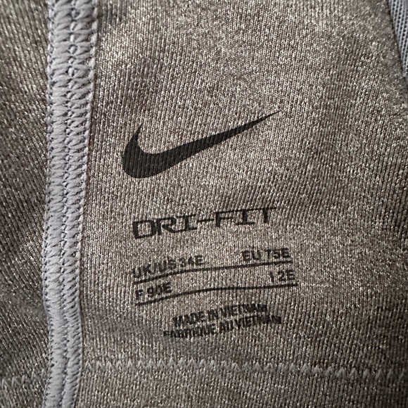 Nike Dri-Fit High Impact Sports Bra Gray Women's 34E - Picture 4 of 5